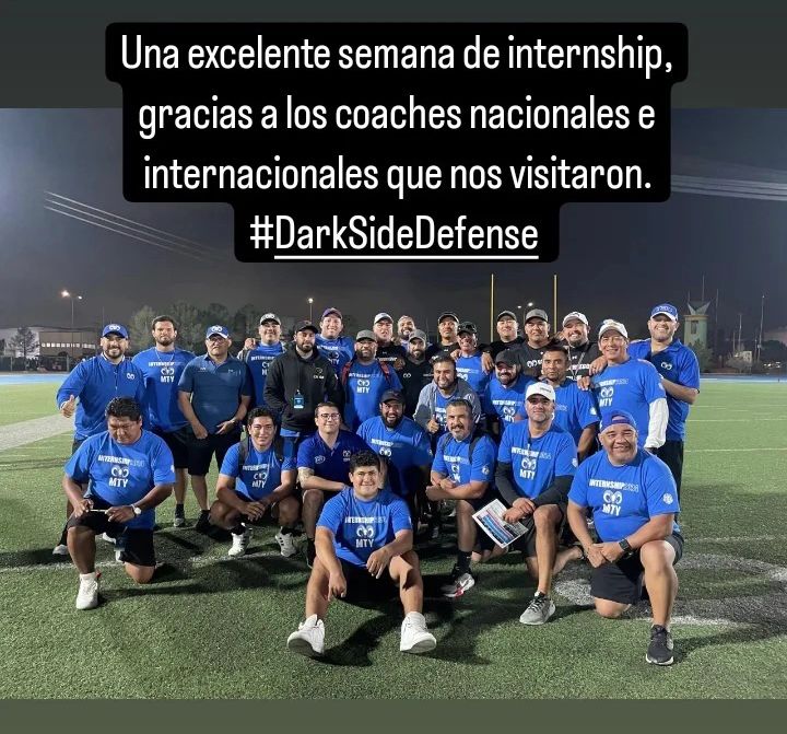 coach_styles's tweet photo. Algunos de los coaches defensivos que nos visitaron de diferentes partes del país y los United states, Borregos internship 2024. #DarkSideDefense #CoachStyles https://t.co/S8fVZN7M8D