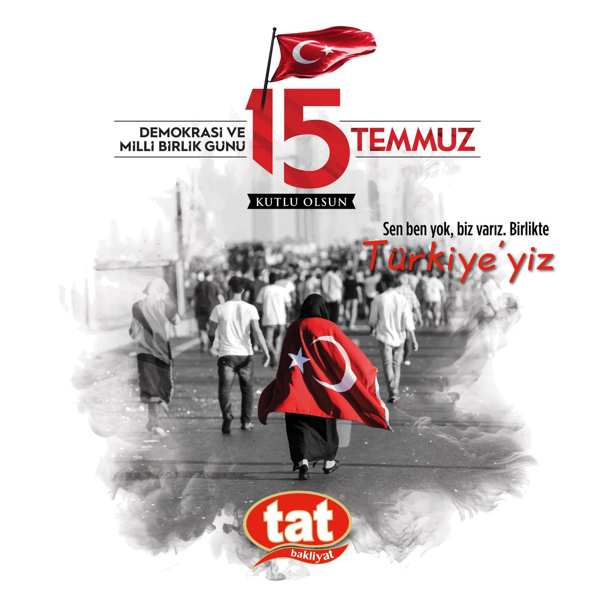 tatbakliyat's tweet photo. 15 Temmuz Demokrasi ve Milli Birlik Günü Kutlu Olsun 🇹🇷

#15temmuzdemokrasivemillibirlikgünü https://t.co/vq1q74TWzb