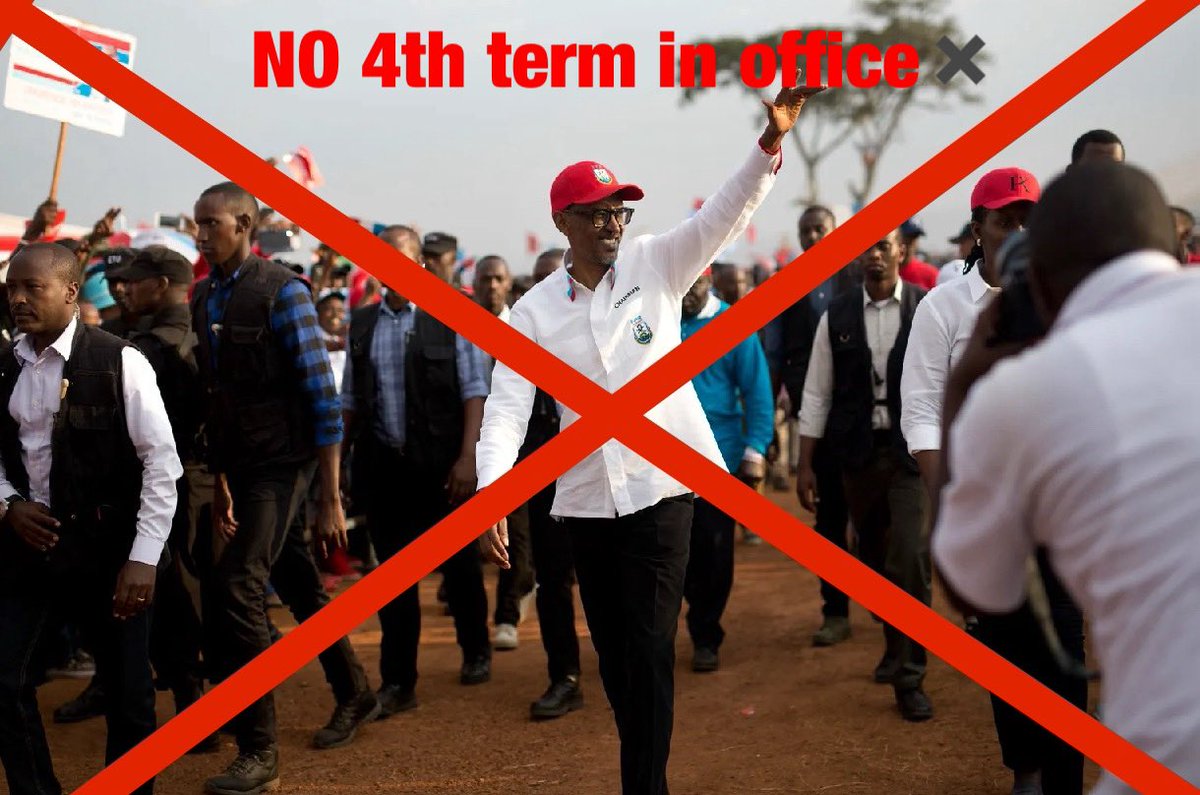 IDuvois's tweet image. #KagameMustGo
#No4thTermInOffice