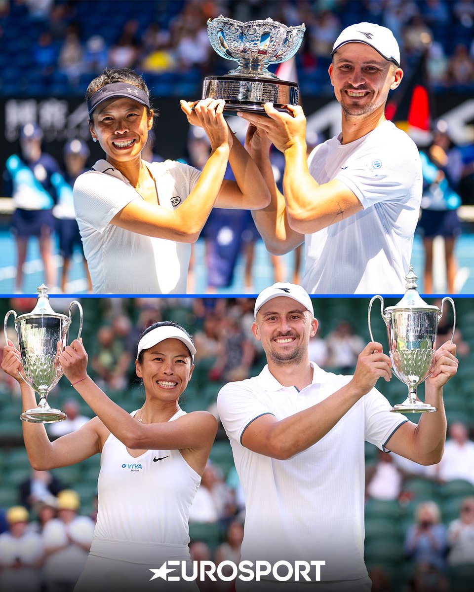 🏆 Australian Open
🏆 Wimbledon

Su-wei Hsieh i Jan Zieliński ✨