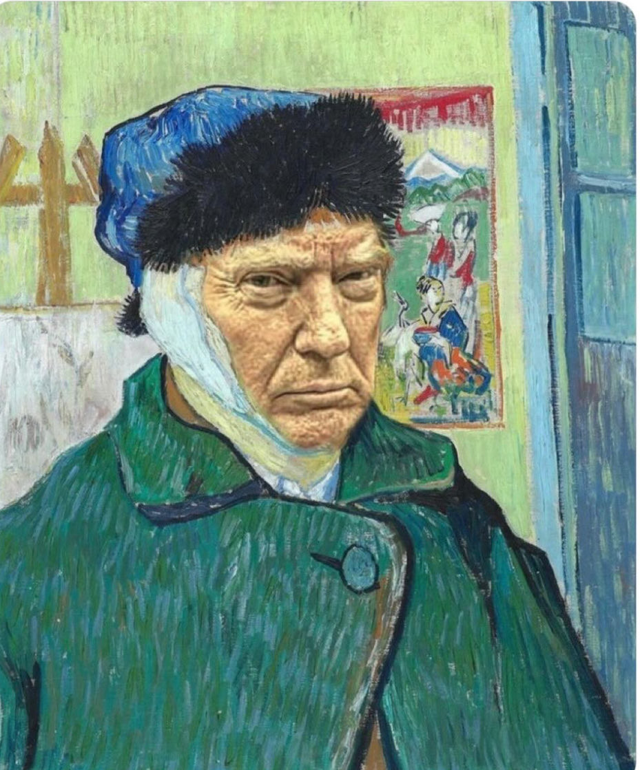 I am so sorry about Donald Trump’s ear (I wish Americans could only  shoot from the lip)  but I still don’t want to hear, let alone believe, anything he has to say. #Trump