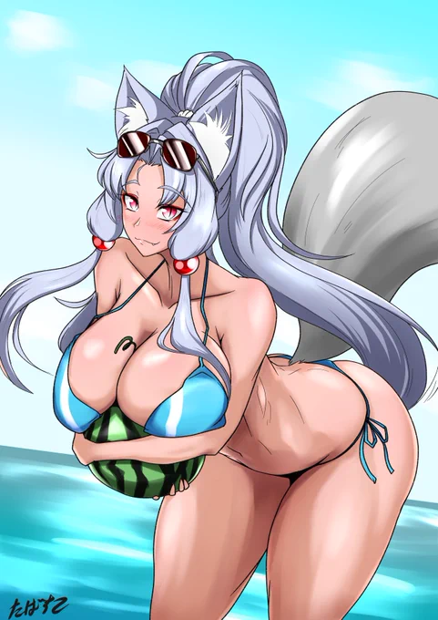 リハビリ水着イタコさん 