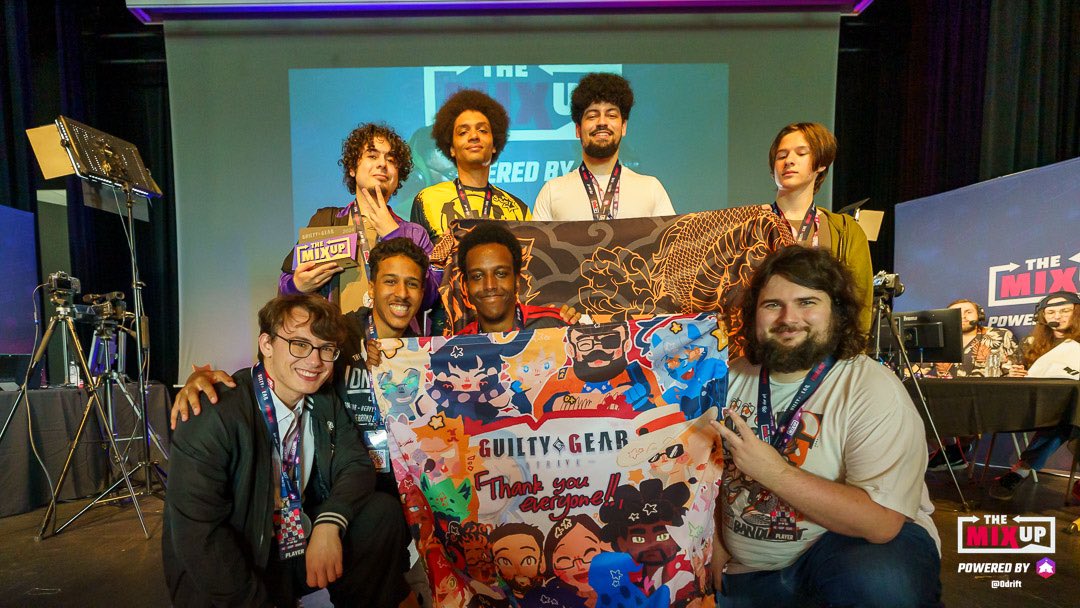The MIXUP : REGISTRATIONS OPEN !!! (@themixuplyon) on Twitter photo 🔴 GUILTY GEAR: STRIVE 🔴
This is our Top 8 of Guilty Gear: Strive:
🥇<a href="/Wax_Tiger_Pop/">ONi | Tiger_Pop</a>
🥈<a href="/daseinologist/">Platy | Vice | Daseinologist</a>
🥉<a href="/Neos_Az/">Neøs</a>
4 <a href="/Soap_is_tasty/">Soap Eater</a>
5 <a href="/That_Wave_/">@thatwave.bsky.social</a>
5 <a href="/FGC_Orochi/">V STAR | Orochi</a>
7 <a href="/CrashTF2/">NSxC | CrashTF</a>
7 <a href="/GenkiTheXorn/">Platy | Xorn📺Genki</a>
Tiger_Pop is our champion, congratulations! 🎊
📸 <a href="/0drift/">🇭🇰 Drift 🇬🇧📸</a>
<a href="/ASWesports/">ASW_esports ┃ARC WORLD TOUR 2025-2026</a> 🔴 GUILTY GEAR: STRIVE 🔴
This is our Top 8 of Guilty Gear: Strive:
🥇<a href="/Wax_Tiger_Pop/">ONi | Tiger_Pop</a>
🥈<a href="/daseinologist/">Platy | Vice | Daseinologist</a>
🥉<a href="/Neos_Az/">Neøs</a>
4 <a href="/Soap_is_tasty/">Soap Eater</a>
5 <a href="/That_Wave_/">@thatwave.bsky.social</a>
5 <a href="/FGC_Orochi/">V STAR | Orochi</a>
7 <a href="/CrashTF2/">NSxC | CrashTF</a>
7 <a href="/GenkiTheXorn/">Platy | Xorn📺Genki</a>
Tiger_Pop is our champion, congratulations! 🎊
📸 <a href="/0drift/">🇭🇰 Drift 🇬🇧📸</a>
<a href="/ASWesports/">ASW_esports ┃ARC WORLD TOUR 2025-2026</a>