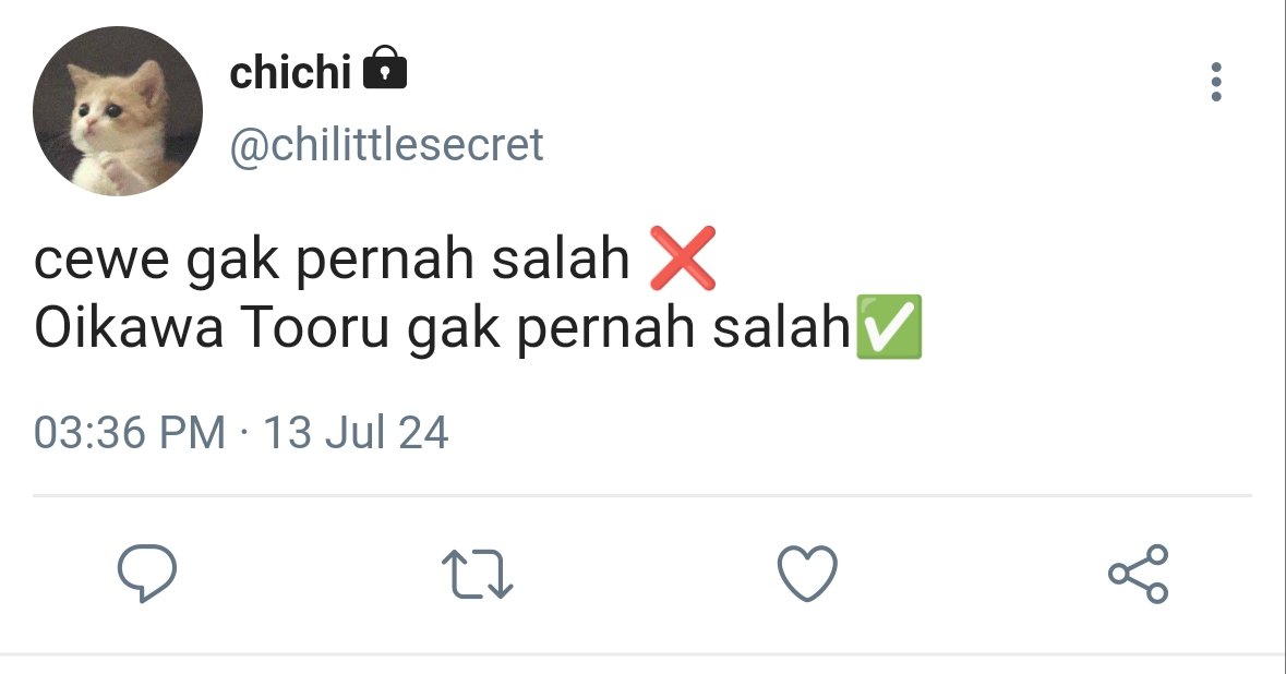 4_metanoia's tweet photo. 3. Kok perhatian, emang siapanya? https://t.co/WgBafoKsju