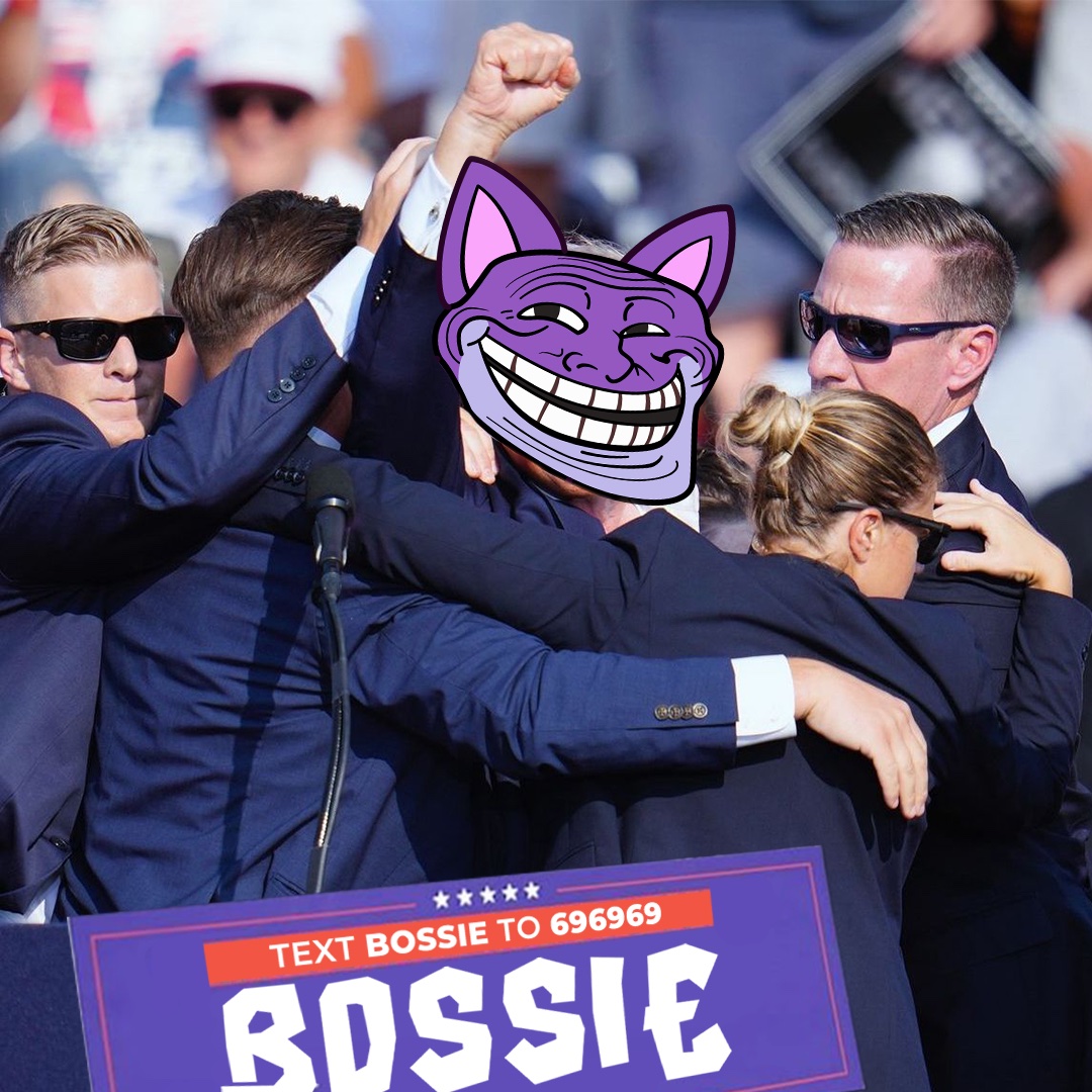 bossiethetroll's tweet photo. 😈 $BOSSIE 𝗧𝗥𝗢𝗟𝗟𝗙𝗔𝗖𝗘 𝗠𝗘𝗠𝗘 𝗖𝗛𝗔𝗟𝗟𝗘𝗡𝗚𝗘 😈
Time to show your meme game! Slap $BOSSIE’s face on your favorite memes and post them on your profile. Tag @bossiethetroll and use #TrollLikeABoss and #TLAB to join the fun and win some $BOSSIE, airdropped on TGE day. No limit on entries!
🥇 1st: $200 in $BOSSIE
🥈 2nd: $100 in $BOSSIE
🥉 3rd: $50 in $BOSSIE
Follow @bossiethetroll, like, and RT this post to boost your chances of winning 😈 #TGEJULY1X
Get creative, start trolling, and let’s see who can Troll Like A Boss!
