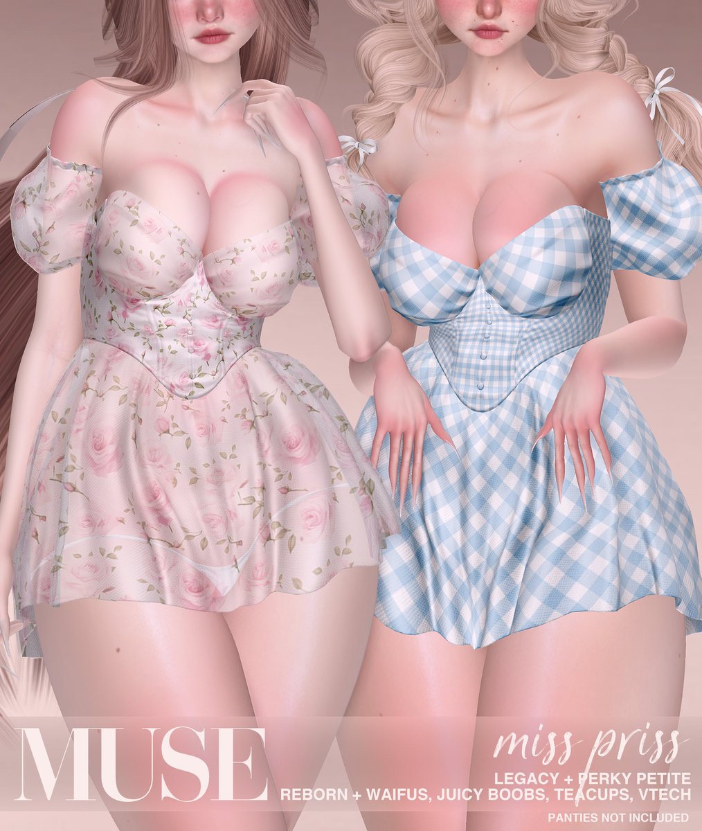 Muse_SL's tweet image. ♡ New Release at Kustom9, starting on 7/15: maps.secondlife.com/secondlife/kus…
♡ Giveaway ♡ RT with your SL name for a chance to win a fatpack of this dress! Ends 7/16