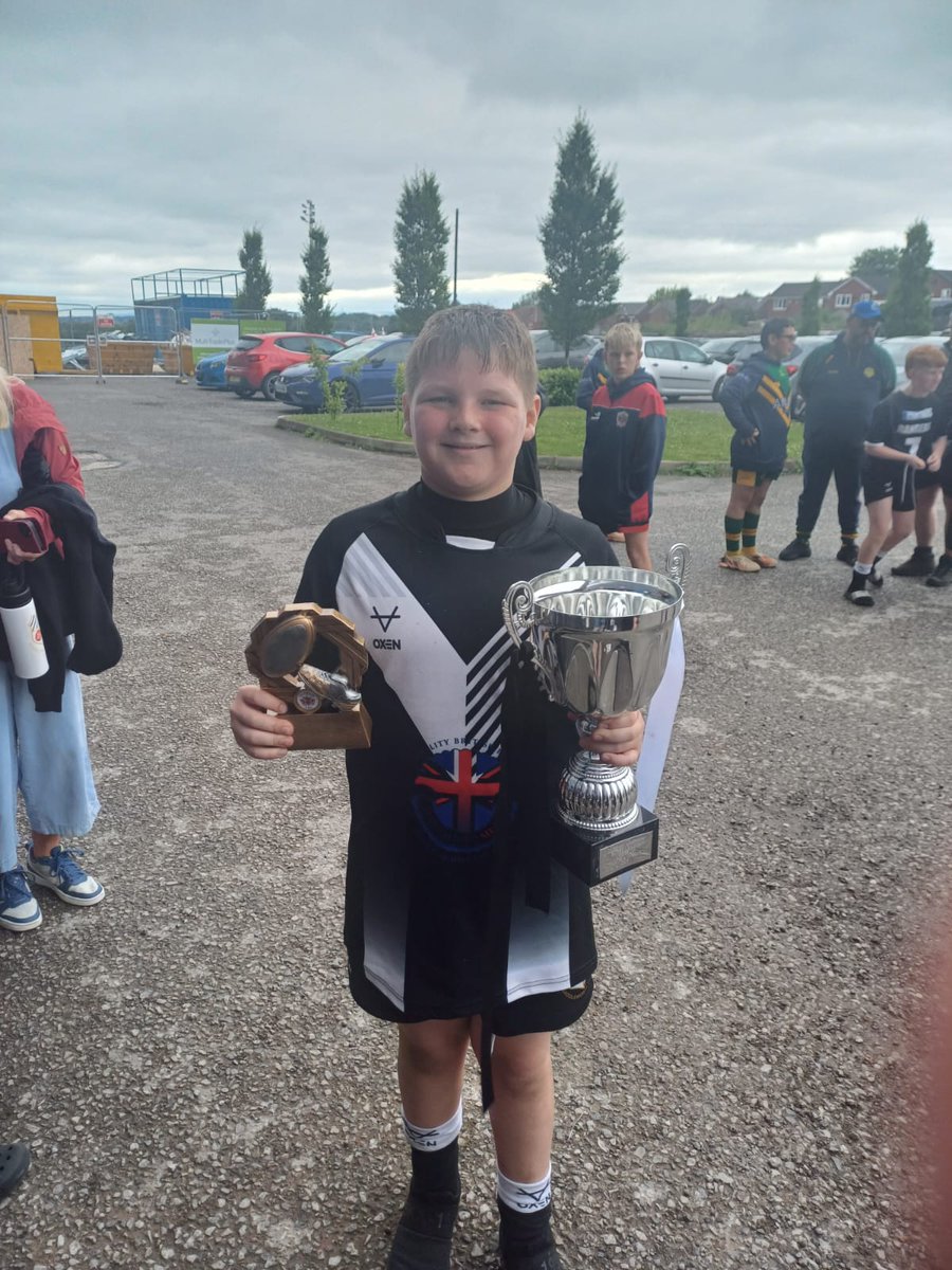SaddRangers's tweet image. Congratulations to the Under 12's Oldham Cup winners 2024. Well done to Lukah Byram, Player of the Match #rugbyleague #oldhamhour