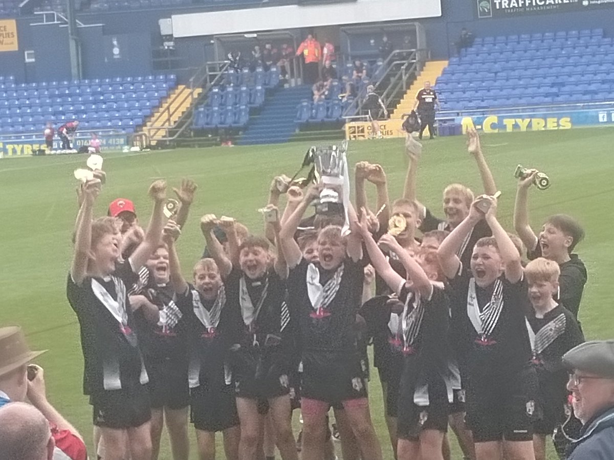 SaddRangers's tweet image. Congratulations to the Under 12's Oldham Cup winners 2024. Well done to Lukah Byram, Player of the Match #rugbyleague #oldhamhour