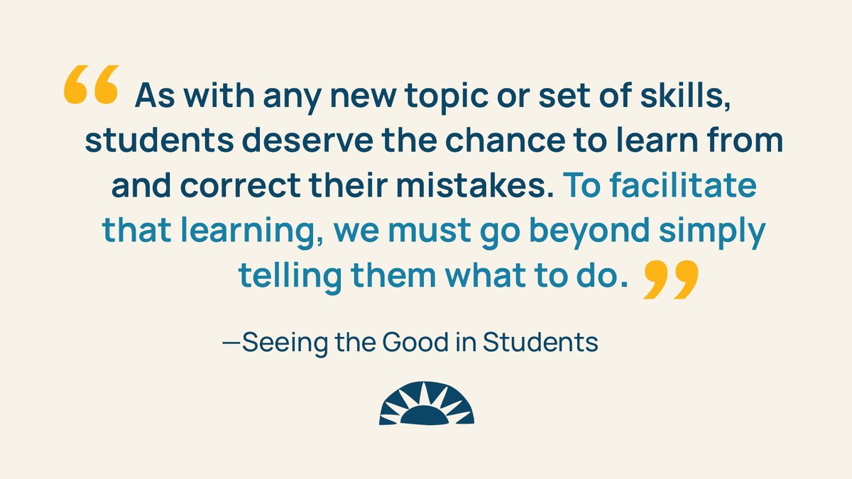 When responding to misbehavior, one of the goals is to help students recognize their misbehavior and replace it with a desired behavior. This helps them to internalize the rules, take responsibility for their actions, and develop self-regulation skills.