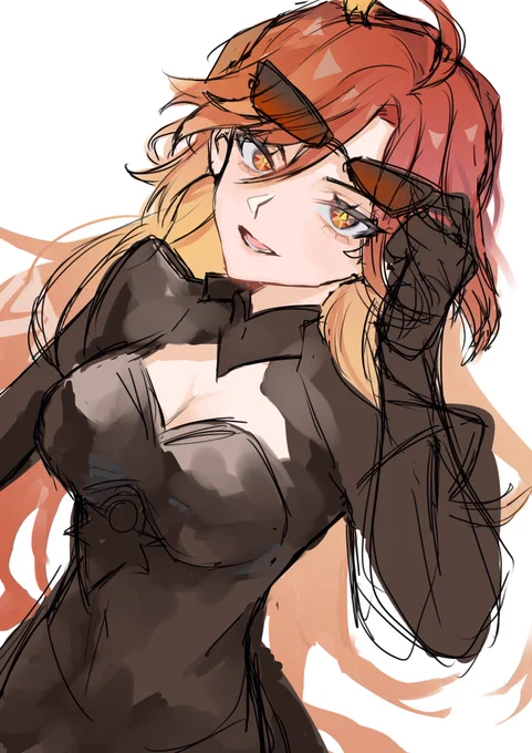 原神ナタ良すぎて衝動描き30分クオですが