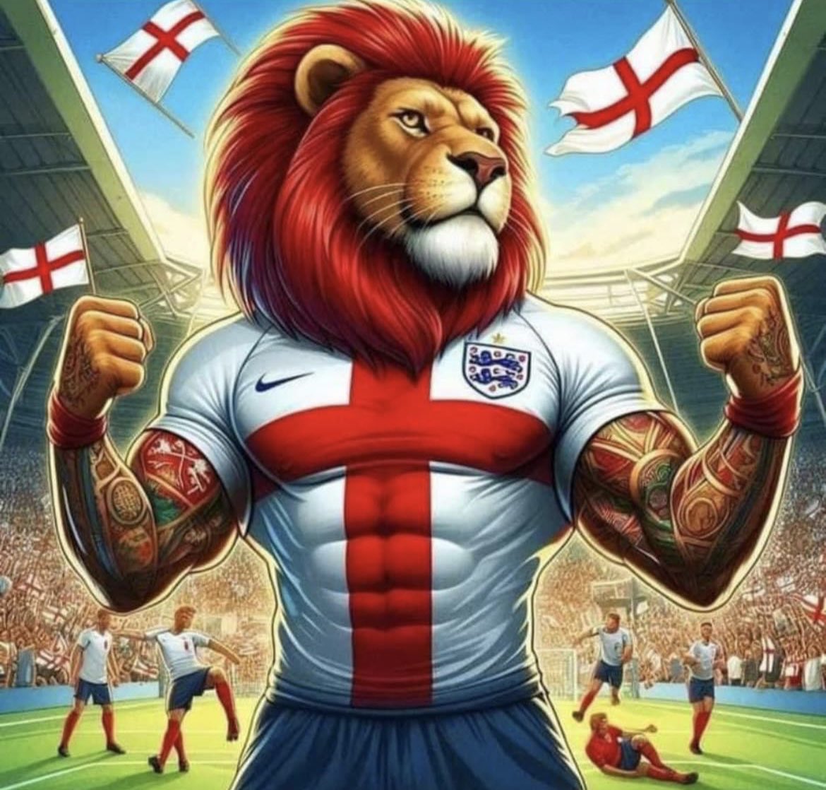 Bring it home boys! Let’s believe 🏴󠁧󠁢󠁥󠁮󠁧󠁿