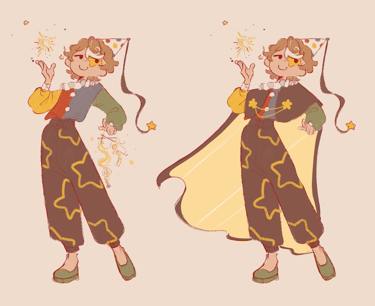 #WHA_OC must share my sona i made at the end of last year ... theyre a travelling entertainer who uses light magic to make puppet shows :D