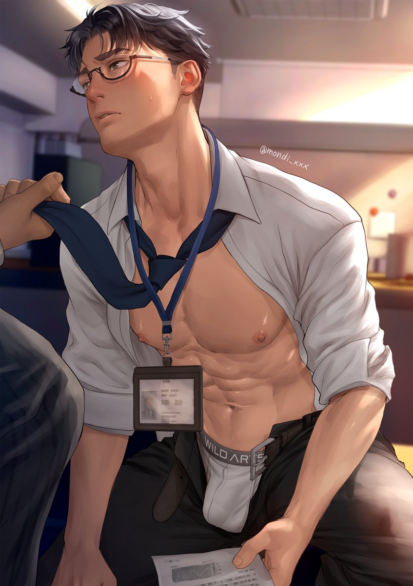 落とした書類を拾っていたら目をつけられるリーマン
差分ver.