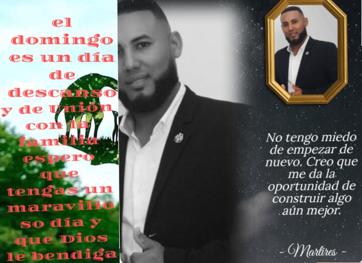 Feliz domingo para todos