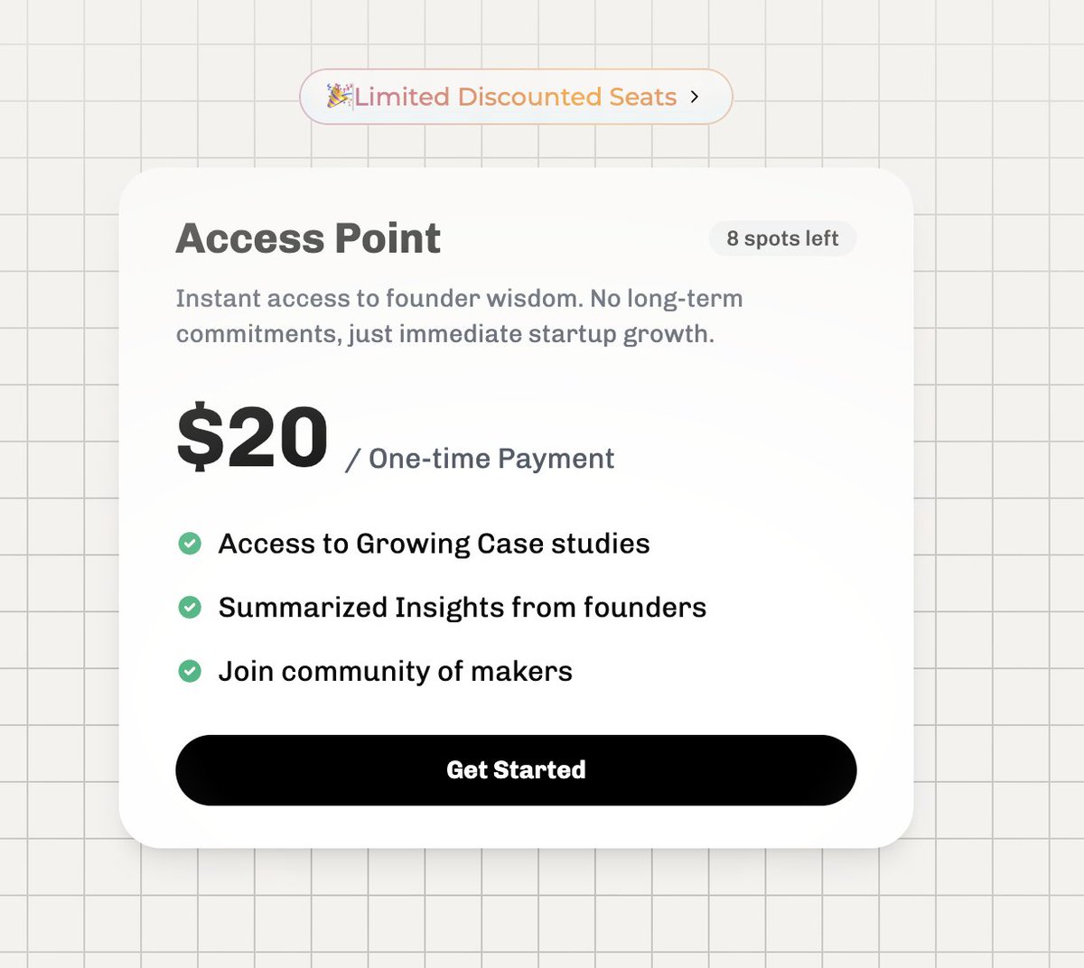 iam_abdulR's tweet photo. Prices Increasing soon.... for https://t.co/JFcbkYyIAI
 💸 $20 → $39 🤑

Only taking few spots at current price $20.

i still feel i am low-balling my offer ( even now ).
i am still talking with customers to figure out the right pricing.

What led to the increase?
→ added AI summary feature
→ In-depth case studies
→ UI Overhaul

If you have suggestion, make sure to drop them 🙏🏻
I will love you for this💚

#buildinpublic