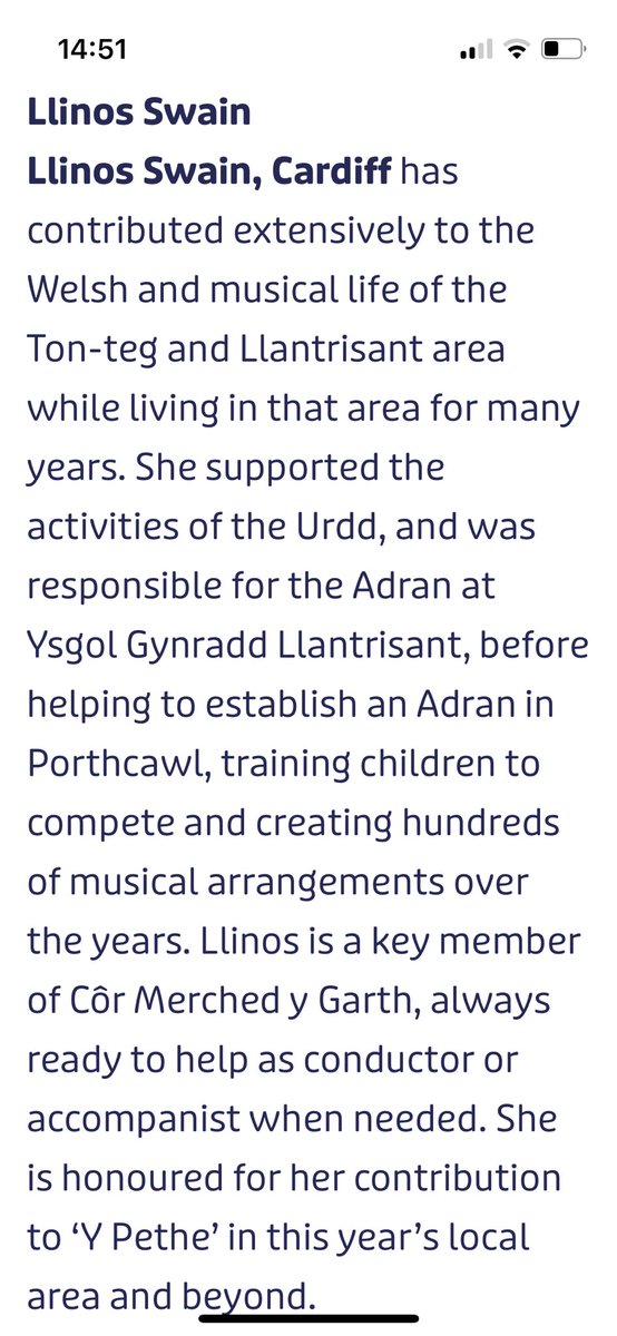 AYFprimary's tweet photo. Diolch enfawr to our wonderful Llinos! Llongyfarchiadau for being accepted into the Orsedd at this years @eisteddfod this Honour is thoroughly deserved and we cannot wait for you to lead us next year! #margam #cystadlu @CSC_Cymraeg @urddmg https://t.co/n5Hh1kPQSL