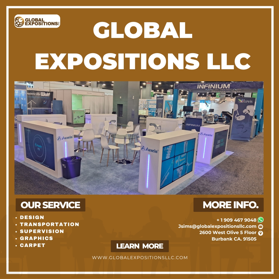 🚀 Transform Your Event Experience with Global Expositions LLC! 🚀

#Tradeshowsolutions #laborcompany #TradeShow #EventPlanning #ExhibitionDesign #GlobalExpositionsLLC #EventManagement #TradeShowSuccess #EventLogistics #exhibitionbooth