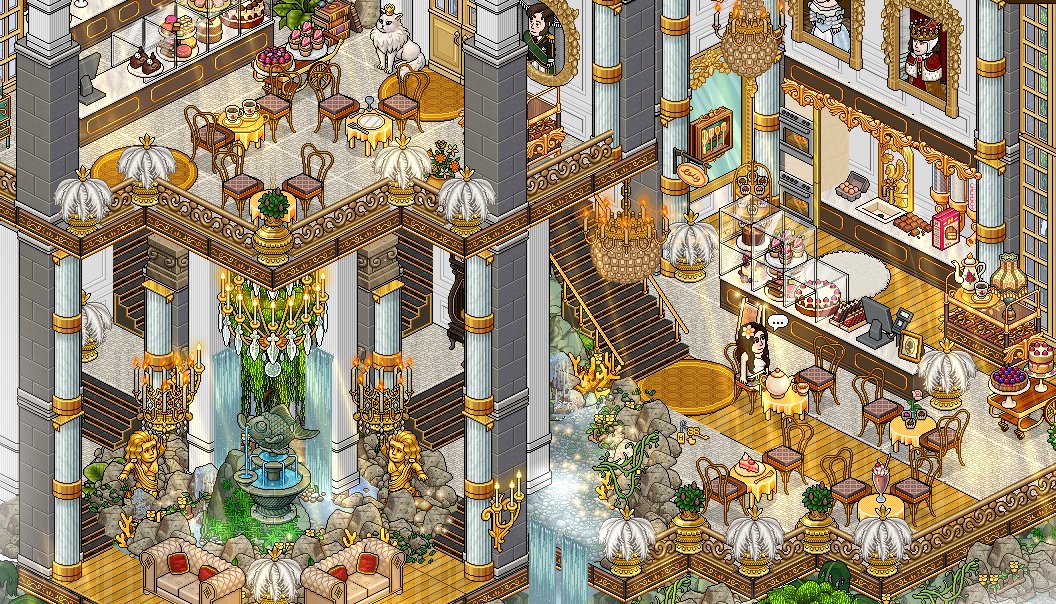 Um zoom por aqui, minha confeitaria colonial no <a href="/MeuHabblet/">Habblet</a>