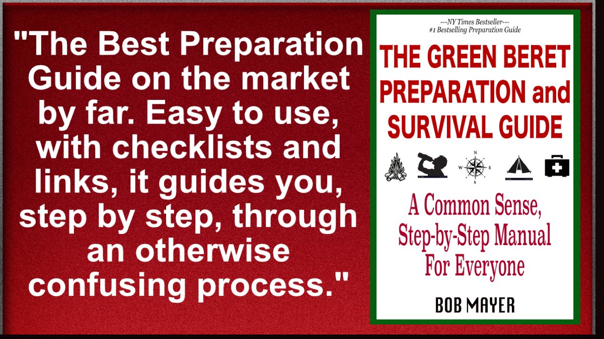 Bob_Mayer's tweet image. For everyone from neophytes to preppers, the must have book. bobmayer.com/nonfiction/   #ClimateChangeIsReal #disastermanagement #LifeHacks #life