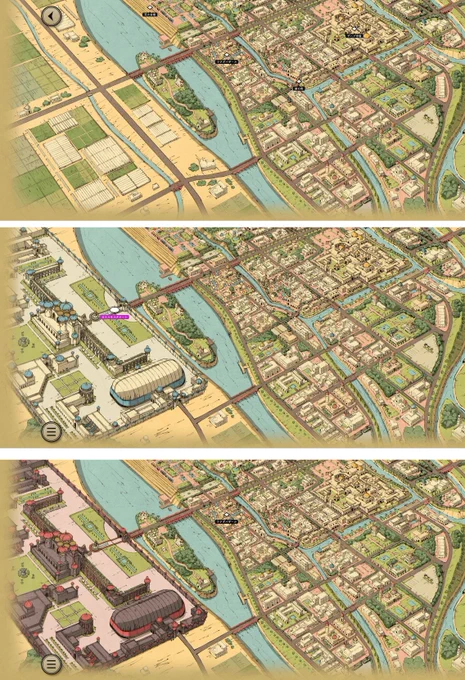 ツイステ7章chapter9ネタバレ感想⑦
こちらジャミルの夢とカリムの夢と現実を比較したい人用の画像になります 
