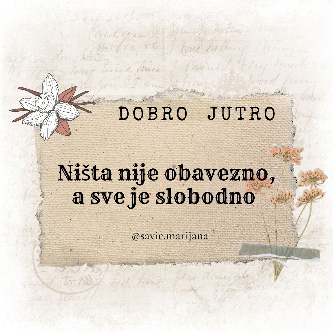 MarijanaSavic's tweet photo. O slobodi.....
#Goodmorning #caosvima #aboutfreedom https://t.co/xNLKW1lQvh