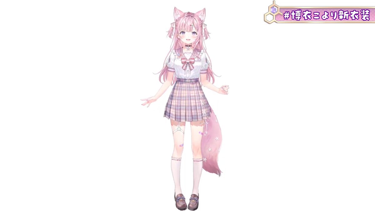 博衣こより　制服衣装 バーチャルYouTuber 博衣こより 黒制服 コスプレ衣装 全セット