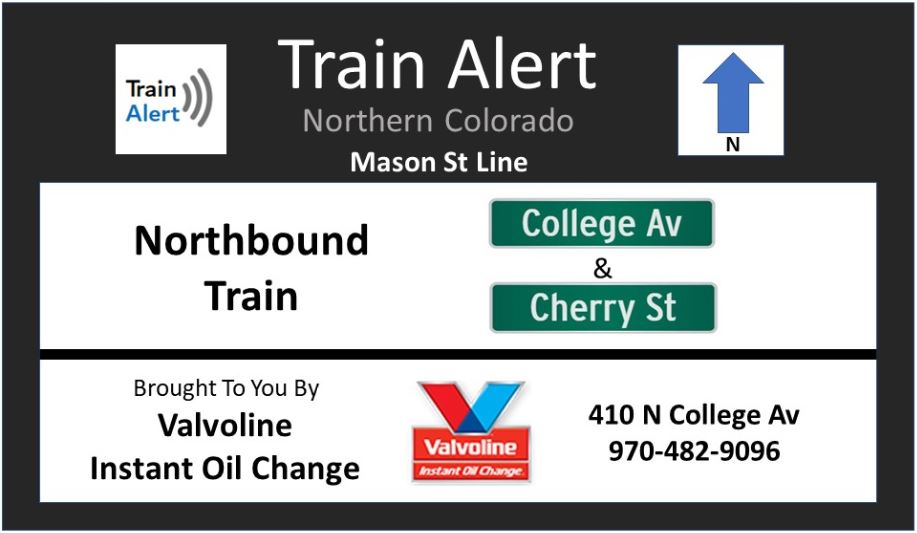 NoCo Train Alert tweet media