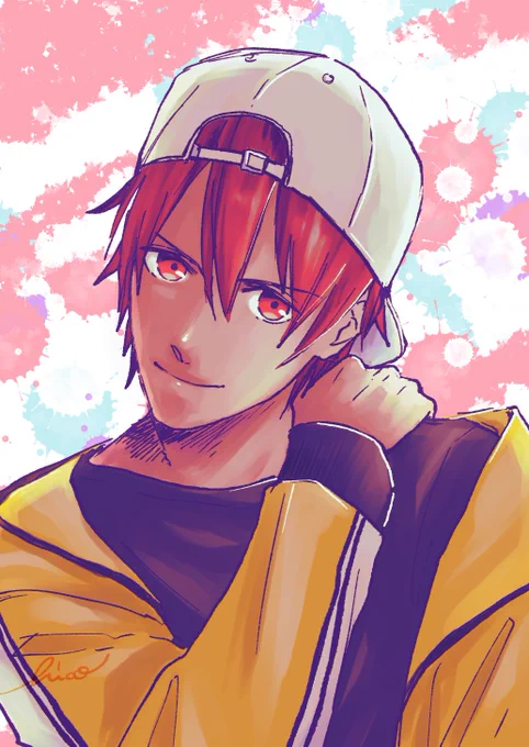 #フォロワーさんの推しが描きたい だいぶ間が空いてしまい申し訳ございません!!! 音也!「アイドルの素顔」って言いながらあの表情ぶちかまされて椅子から転げ落ちましたよ…音也くんかっけえ…… 未緒さん リクエストありがとうございました!