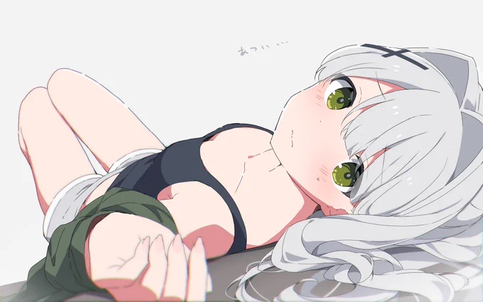 あついときのハレちゃん #ブルアカ 