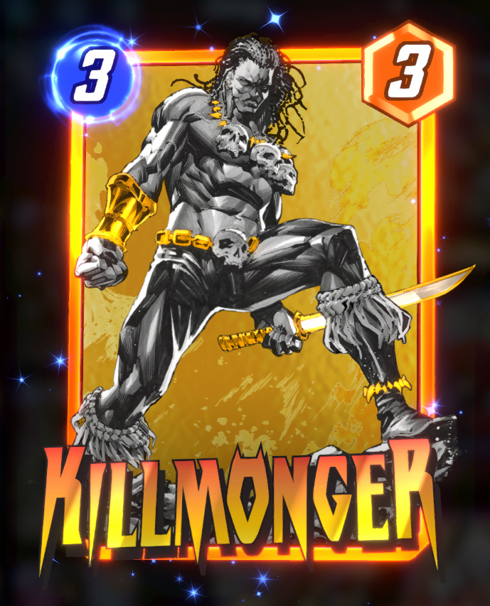 Nomcuppycake's tweet photo. @MaydayGoingDown @MARVELSNAP These are my favorites. I don't play a ton of destroy, but got a lot of boosters for them lol. you can't see it but carnage has black stars. https://t.co/746VgM2KPw