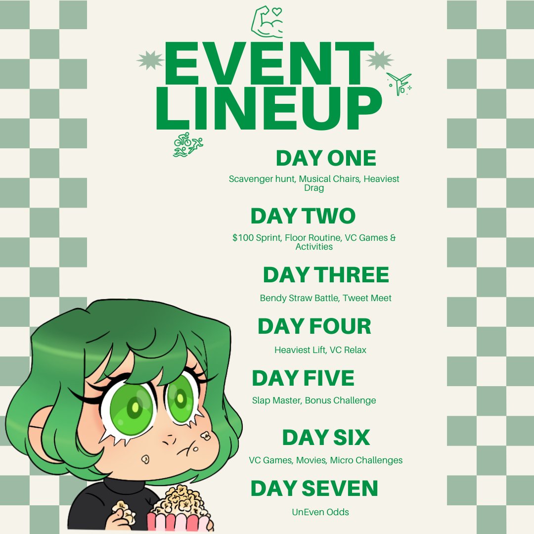 It begins! 🎉

The Findom Olympics starts TODAY! 🥈

Come join us for these fun events and more!