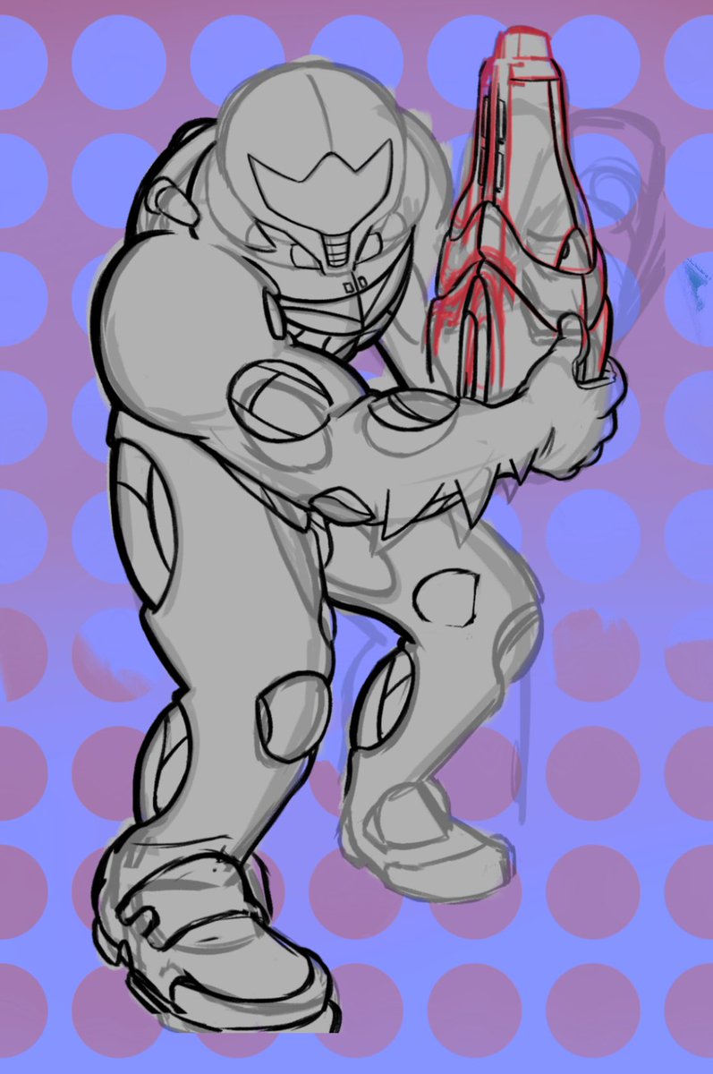 0TG__'s tweet photo. Fusion samus in the works 

Fusion has to be my favourite game in the series. I love the suit I love the story and I love the bit of horror they tried adding in to the game. 

#metroidprime4 #prime4 Metroid https://t.co/790LbIp1CE
