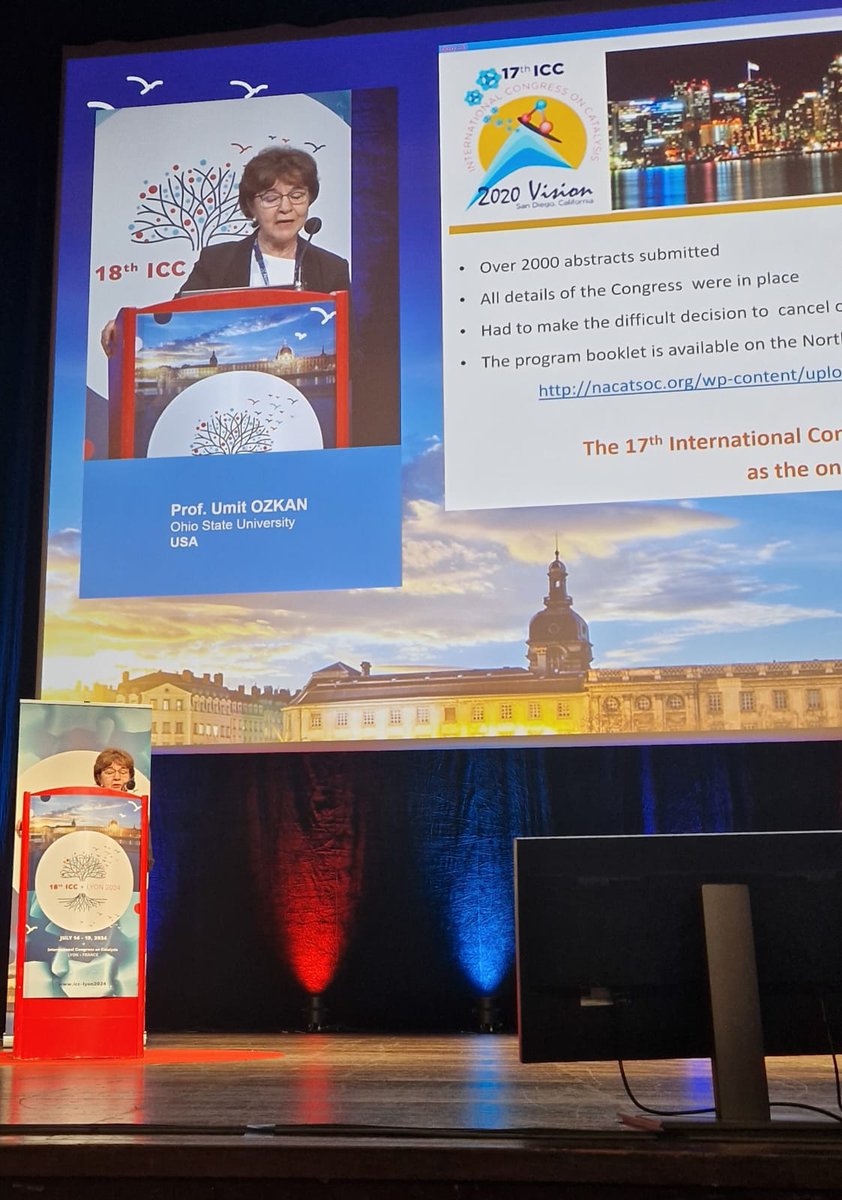 ICCLyon2024 (@icclyon2024) on Twitter photo A few words from Prof. Umit Ozkan <a href="/UmitOzkan_OSU/">Umit Ozkan</a>, on behalf of the organizers of the 17th ICC in San Diego in 2020, which sadly had to be cancelled, due to the pandemic 😥... #ICC2024 A few words from Prof. Umit Ozkan <a href="/UmitOzkan_OSU/">Umit Ozkan</a>, on behalf of the organizers of the 17th ICC in San Diego in 2020, which sadly had to be cancelled, due to the pandemic 😥... #ICC2024