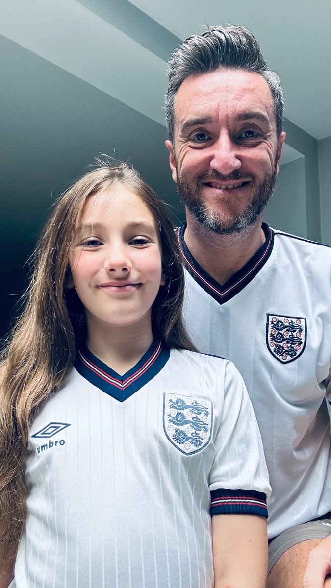 NeilUpton's tweet photo. @SkySportsNews #SSNThreeLions Lily-Rose and Neil https://t.co/danDiiwpcg