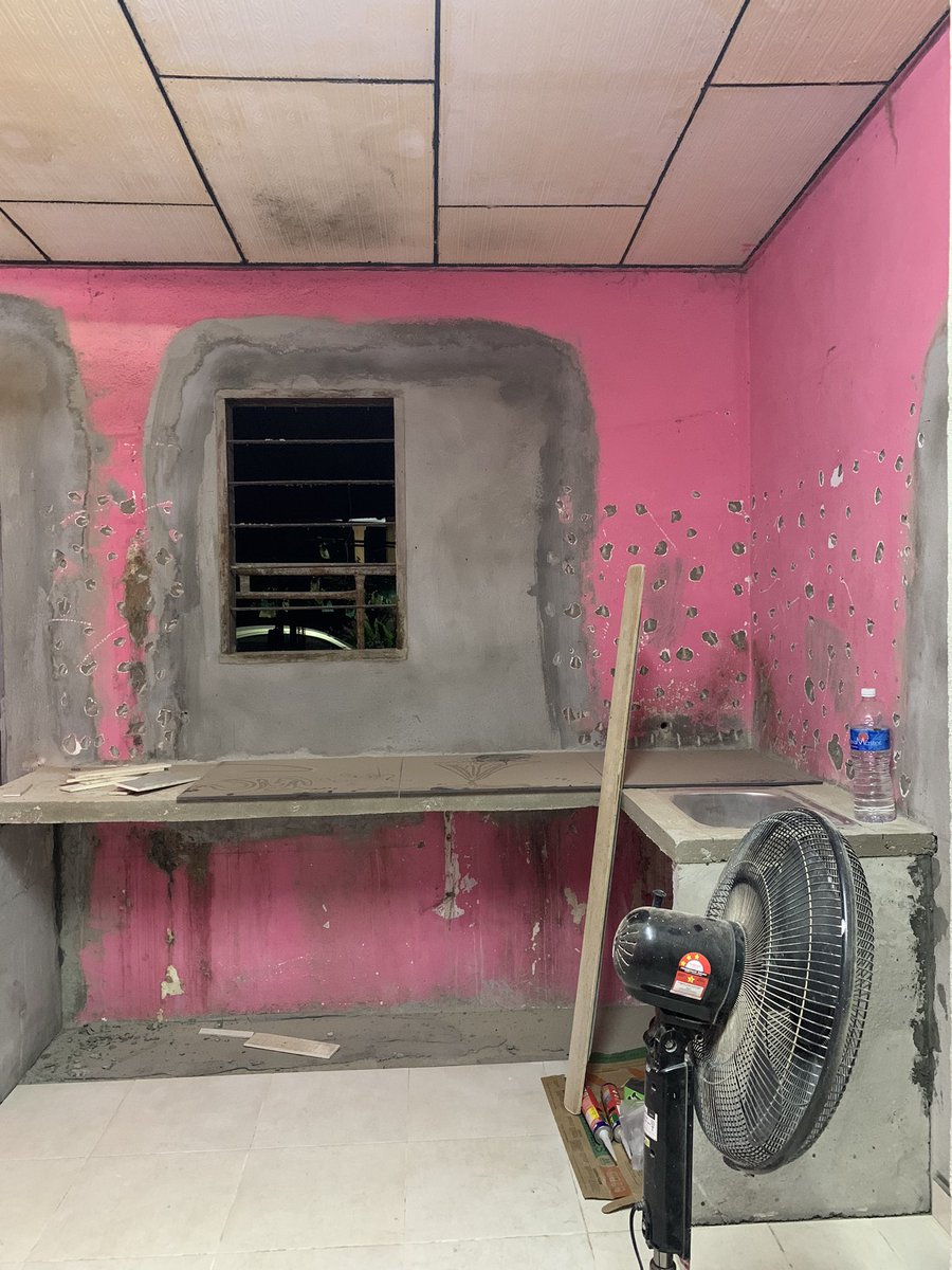 godblessned's tweet photo. Plan asal macam takda nak pecahkan mana mana part dalam rumah, tapi kita ikut jalah pendapat orang dewasa. https://t.co/pByfTwwkFO