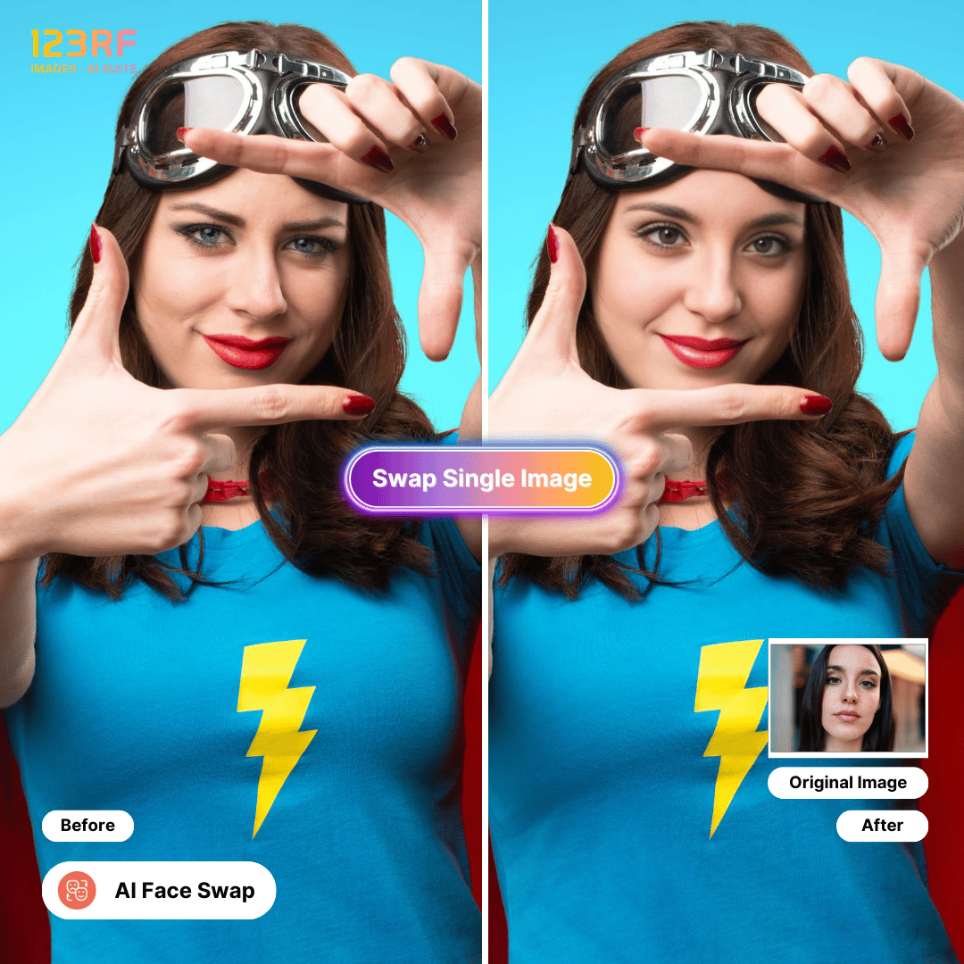 123rf's tweet image. Introducing our enhanced AI Face Swap tool, now with multi-face support! 🤩✨ Effortlessly swap faces across single photos or multiple individuals!

Try it today: 123rf.to/ai-faceswap-tw

#123RF #AIFaceSwap #CreateWith123RF #CreativeTools #AIInnovation #PhotoEditing #FaceSwapFun