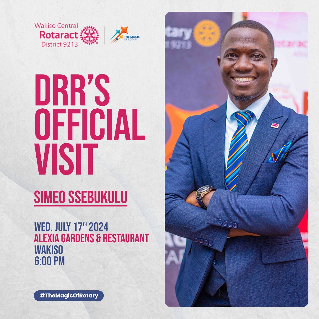RctWakiso's tweet photo. As you make your weekly plan, Wednesday is sorted and booked.
Join us at Alexia Gardens Wakiso as we host our DRR @SimeoSsebukulu this week at 6pm.
Lets do it the splendor way!
#ItsaSplendorThing
#DRRVisits https://t.co/75PiHnosuI