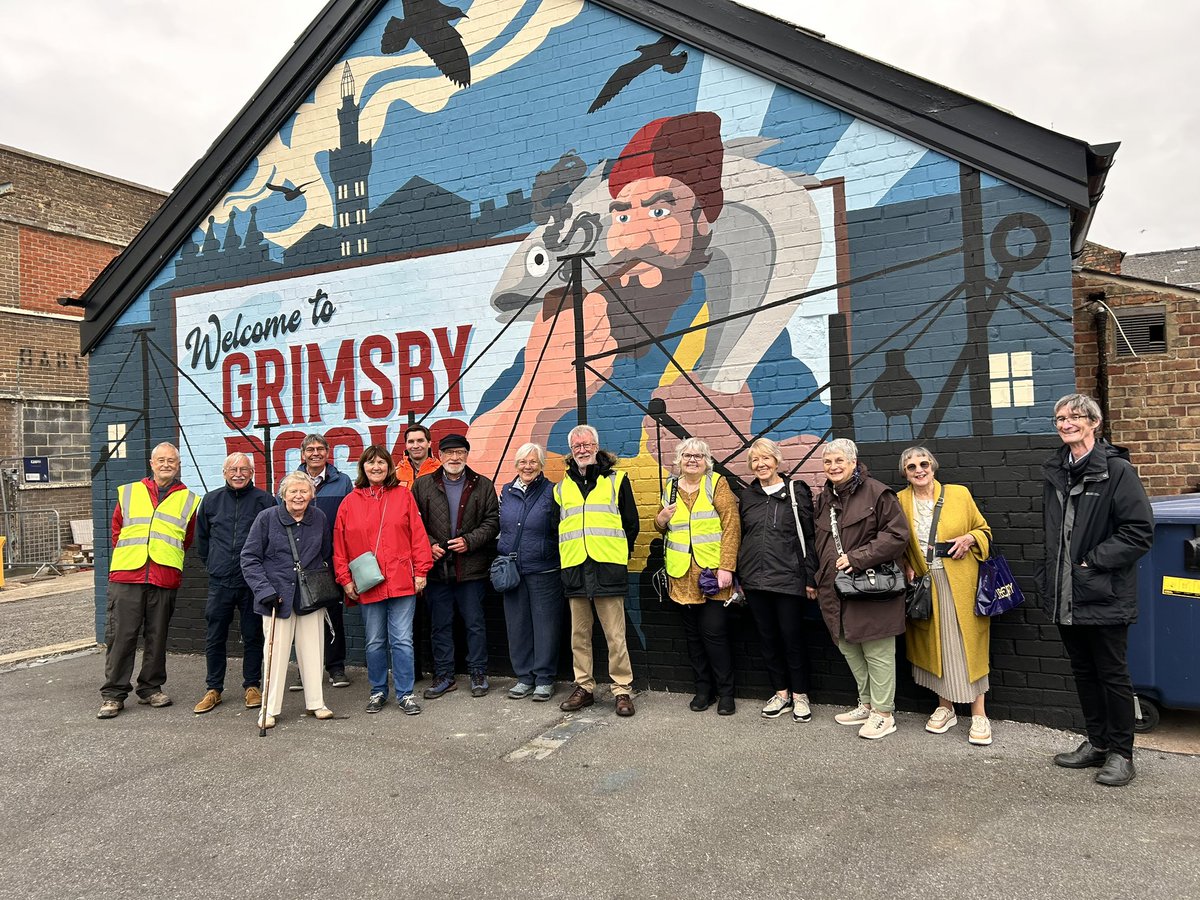 We welcomed members from civic societies across the Yorkshire Humber region to our Port of Grimsby for a tour #heritage #maritime