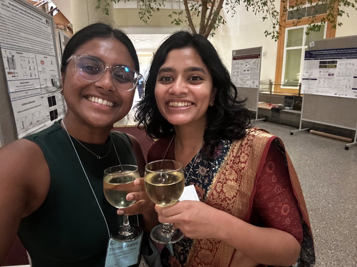 Ishita Jain (@ishujain4695) on Twitter photo Ended Day 1 of co-chairing the Notch Signaling GRS with <a href="/hematolinie/">Thilinie Bandara</a> and a celebratory drink. It has been wonderful seeing the awesome science, seeing old friends and making new connections! Thilinie and I are lowkey sad right now sad that our job is going to be over so soon! Ended Day 1 of co-chairing the Notch Signaling GRS with <a href="/hematolinie/">Thilinie Bandara</a> and a celebratory drink. It has been wonderful seeing the awesome science, seeing old friends and making new connections! Thilinie and I are lowkey sad right now sad that our job is going to be over so soon!