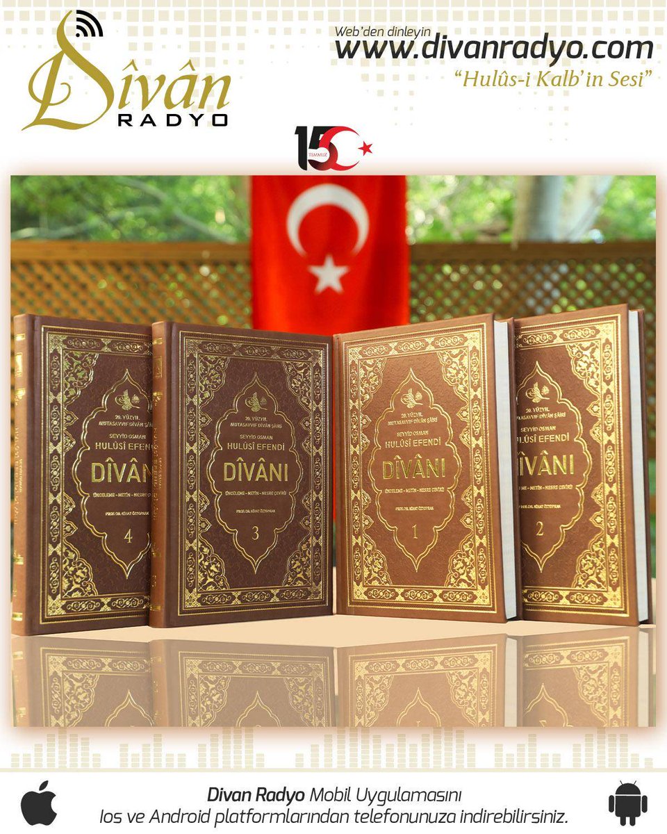 🇹🇷 15 Temmuz Demokrasi ve Milli Birlik Günü

📌Web ➡ divanradyo.com
📌Mobil📲 onelink.to/divanradyo

#15Temmuz #divanıhulusi #hulusiefendi#darende #malatya #tasavvuf #DivanRadyo