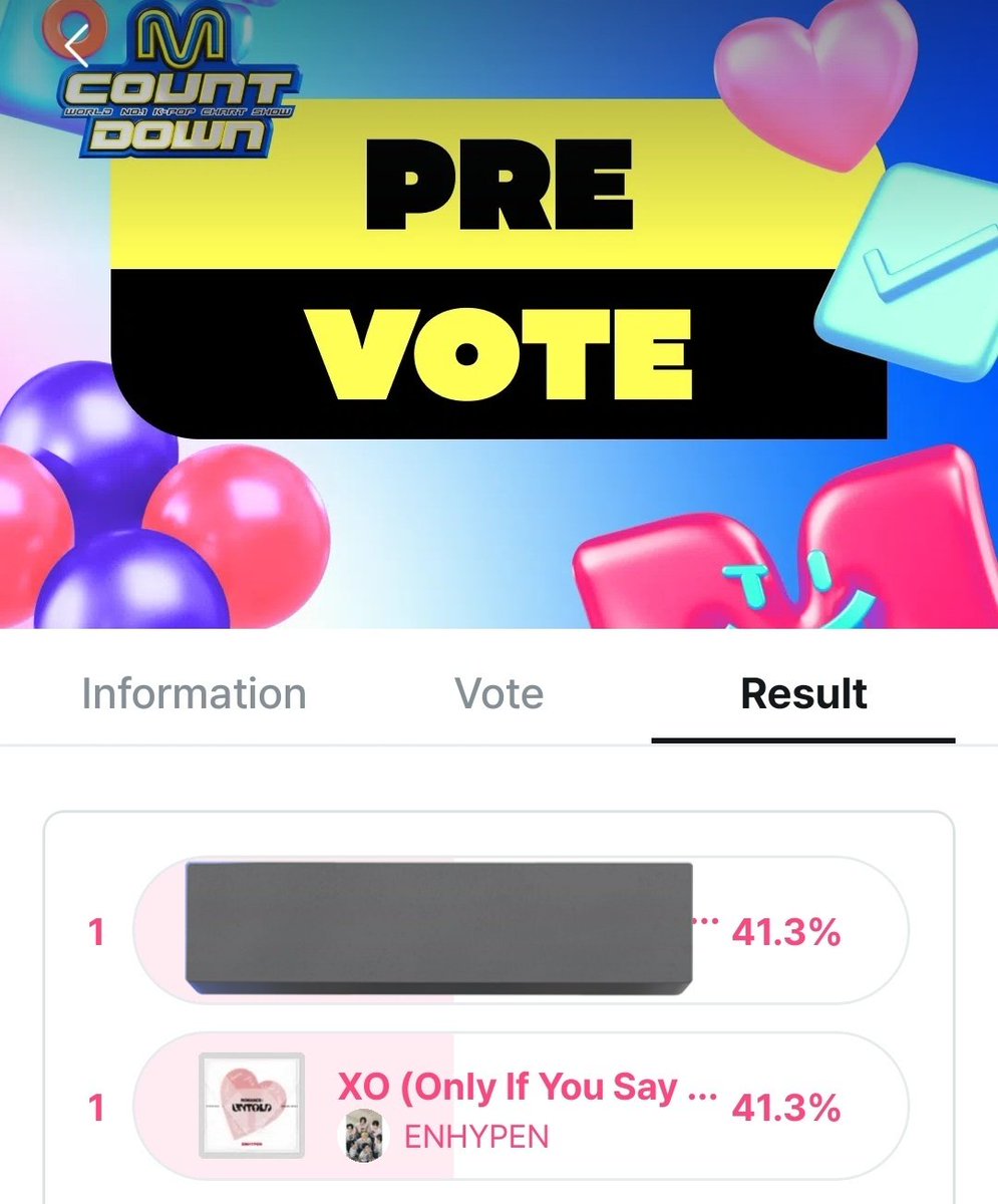 onlyforseonwoo's tweet photo. MASS VOTE #ENHYPEN ON MCD‼️

Please maximize the available devices you have RIGHT NOW to VOTE ENHYPEN ON MCOUNTDOWN!

The poll will end tomorrow and we cannot afford to lose the first spot!! Just once, please be alarmed, ENGENEs!! https://t.co/2JgpshIM4V