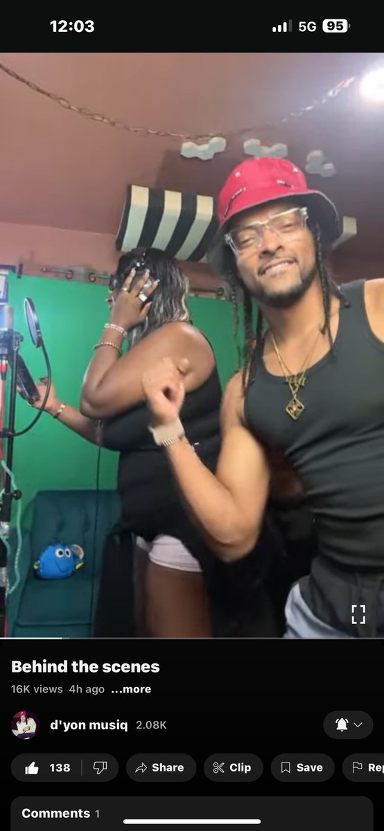 DyonMusiq's tweet photo. 16k viewers in my #youtube aye shout out to yall ! Love always we be turnin up ! 💙💙 aye join me today https://t.co/ofWE6EaBnV let’s goo ! https://t.co/qJ2Kvltd0C
