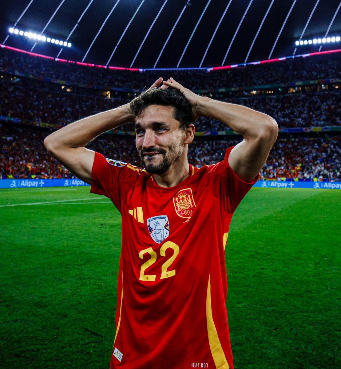 andreamarfer's tweet photo. El último gran baile de nuestra leyenda @JNavas ❤️ #EURO2024 #España https://t.co/A6mBnp4EDM