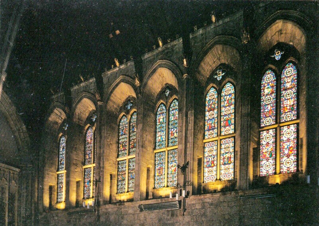 Pugin_awn's tweet photo. #Stainedglass windows in south wall
of the #PrioryChurch of #SaintCuthbert and #SaintMary, #BoltonAbbey. Anglican #DioceseofLeeds, #York. Designed by #AWNPugin. @bolton_abbey
@HistoricEngland Grade I
#pugin #augustuspugin #gothicrevival #gothic #boltonpriorychurch #pugindesign https://t.co/DHJSOEdNYl