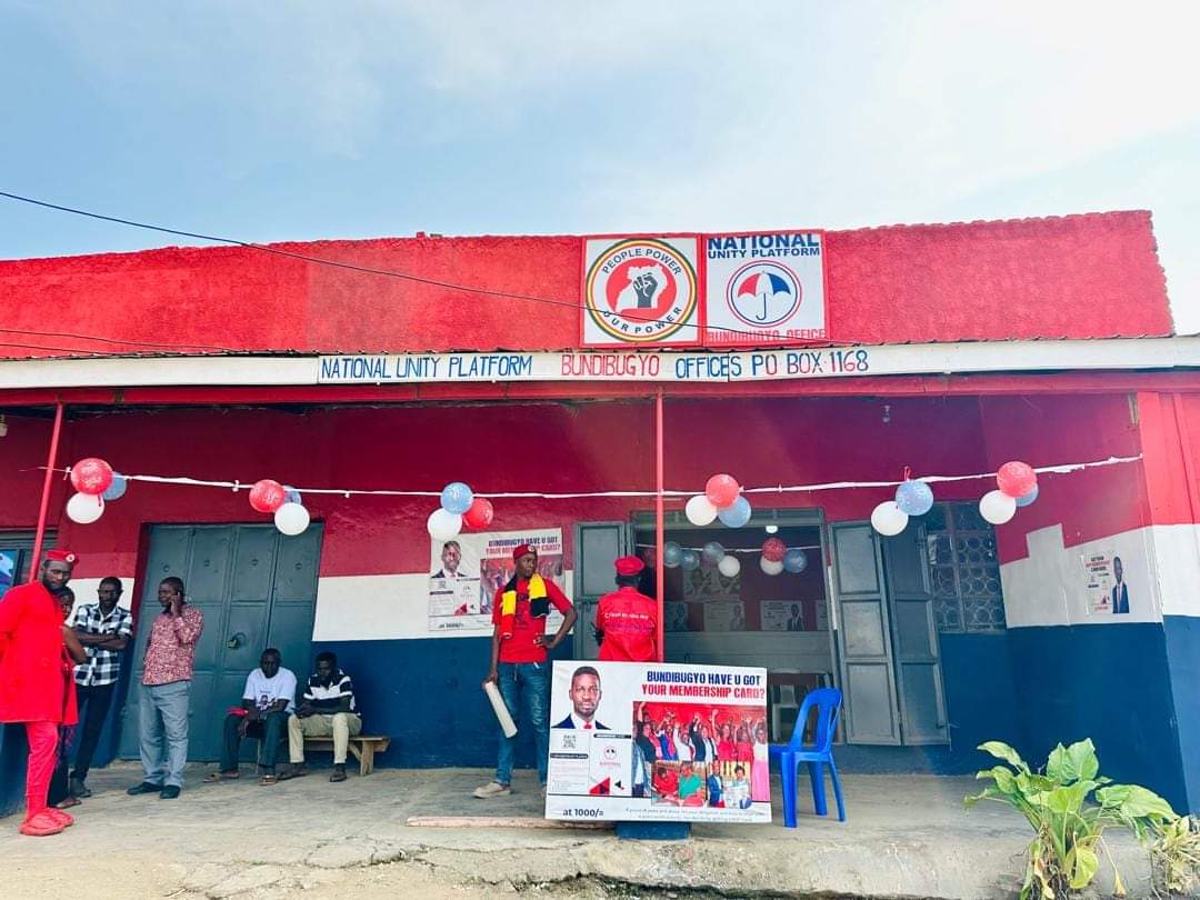 HEBobiwine's tweet photo. As we prepare to head to Bundibugyo District tomorrow for our mobilisation tour, we have continued to receive reports of intimidation and demobilisation by the area RDC one Lt. Col. Alex Nzirimu and the DPC, acting on 'orders from above'. Yesterday, they intercepted and blocked a mobilisation drive and threatened to arrest the driver if he dared advertise our coming. Then they ordered the two radio stations not to accept any announcements for our event. Our program tomorrow is supposed to begin with a radio program which we already paid for. But the management of the station has been ordered not to host us! 

What more? We booked Booma Grounds for our event tomorrow, and now the DPC says he has orders not to allow us hold our event there, even when these grounds have always hosted all political and other events. The DPC says we can only hold our event over 30 kilometers from Bundibugyo town! We strongly oppose and shall not accept these illegal and criminal orders by regime officials, which are only born out of fear for the people! Our advice to them is not to interfere with our lawful programs.