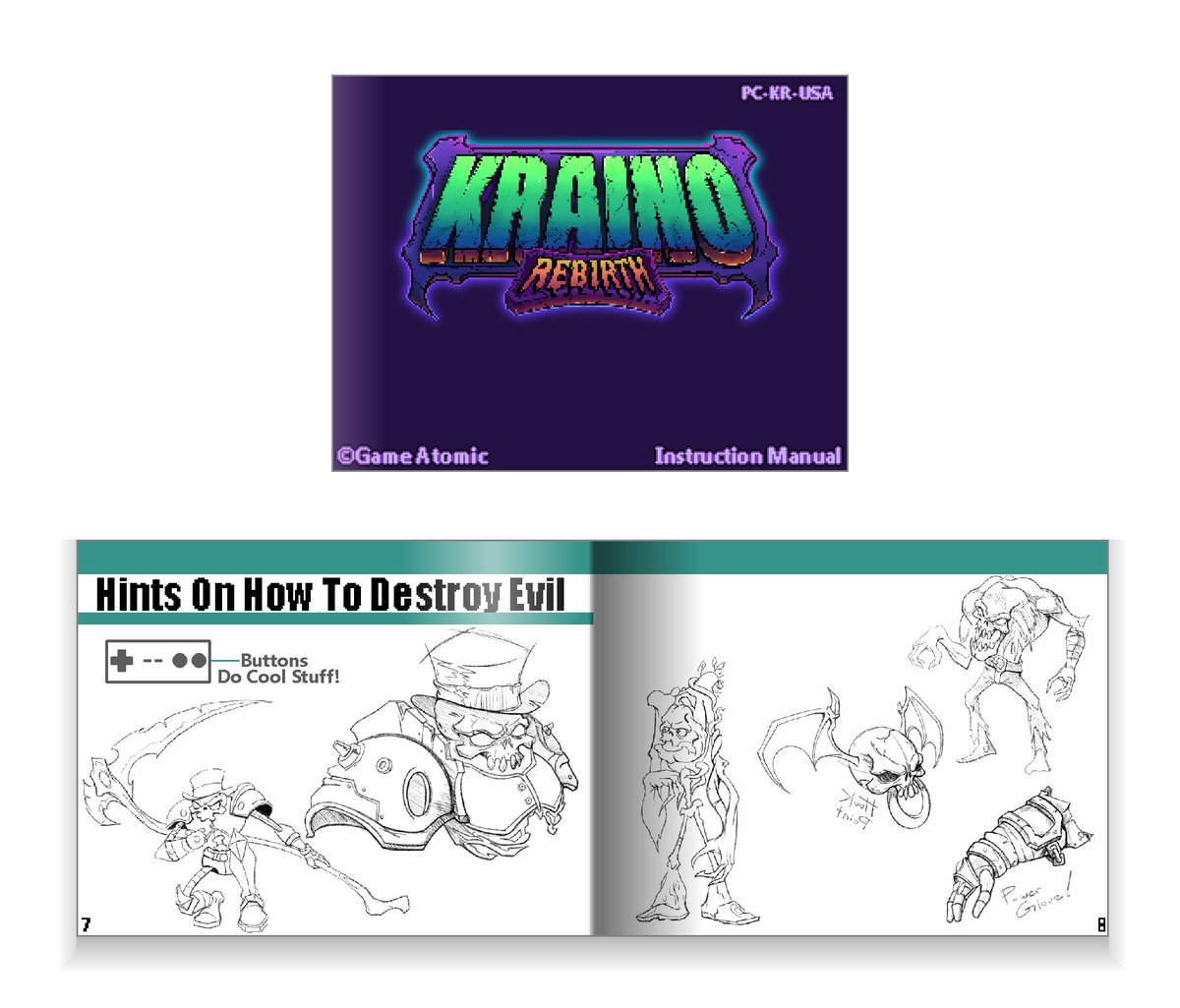 GameAtomicGames's tweet photo. Creating reward mock-ups! 🧾📝
#indiegame #gaming #Nintendo #Steam https://t.co/81gJMoXxej