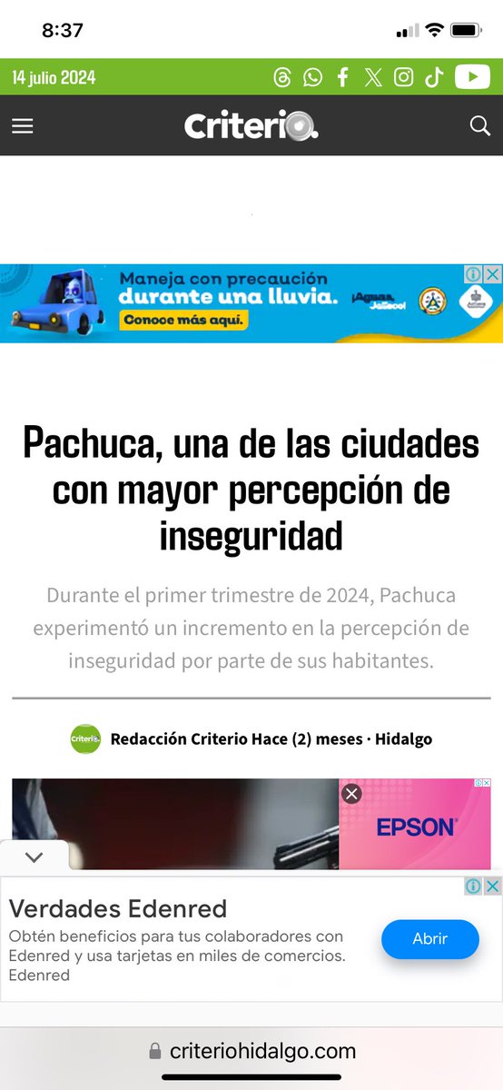 mario_dico50's tweet photo. Oye ⁦@Claudiashein⁩ porque no te pronuncias acerca de la inseguridad en Hidalgo y la ineptitud de ⁦@juliomenchaca_⁩ para combatirla ! La misma complacencia que AMLO https://t.co/JDMBYdMX7R
