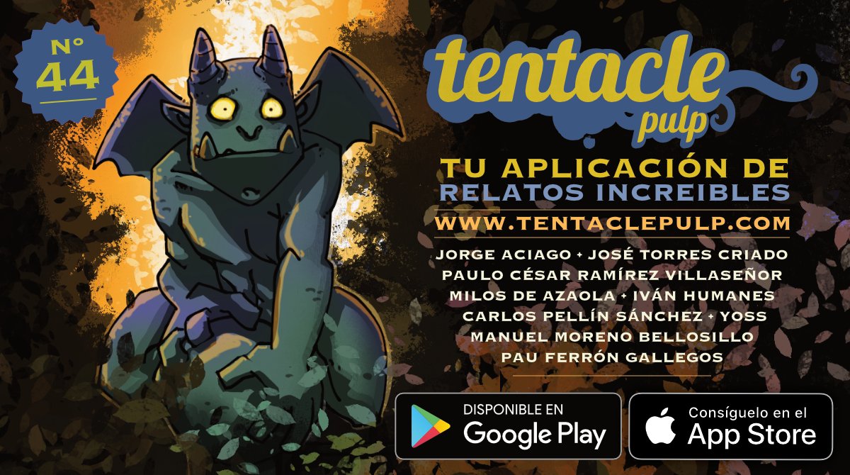¡Descarga un número 44 muy especial! Empieza la semana del <a href="/festivalcelsius/">Celsius 232</a> a tope con nuevos relatos de <a href="/torres_criado/">José Torres Criado</a>, <a href="/heriseus/">Heri</a>, Milos de Azaola, <a href="/JorgeAciago/">Jorge Aciago</a>, <a href="/PauFerron/">Pau Ferrón</a>, Manuel Moreno Bellosillo, <a href="/ivanhumanes/">Iván Humanes</a>, @negrotipo y YOSS.