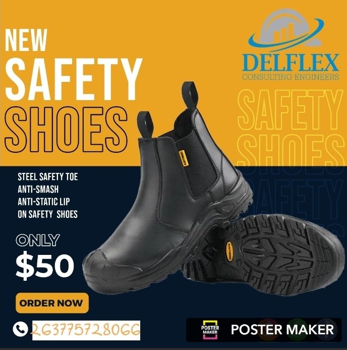 TDhlembeu's tweet photo. Anteng Safety shoes for sale. 263775728066 https://t.co/1ajSe7YEB5