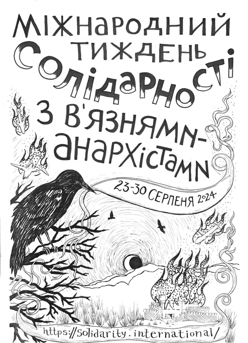 Week of Solidarity With Anarchist Prisoners tweet media